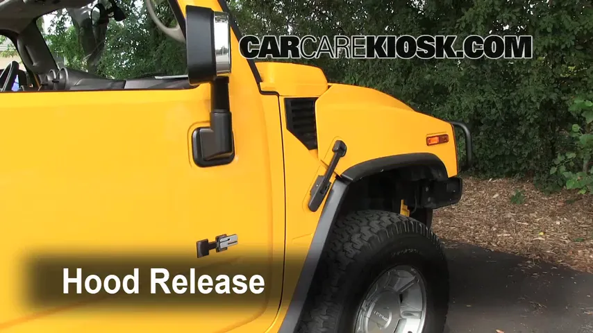 2003 Hummer H2 6.0L V8 Hood